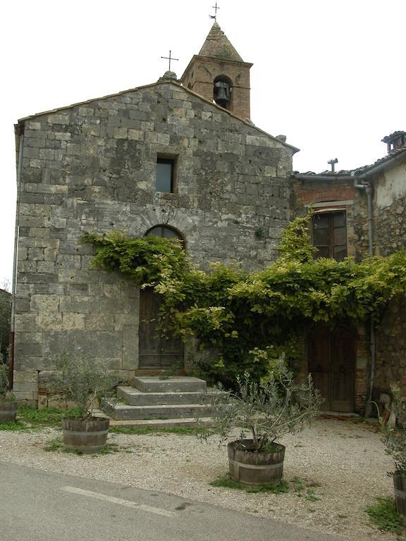 La Vecchia Corte San Gimignano Bagian luar foto